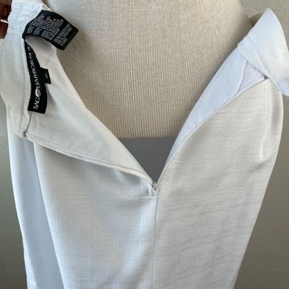 NWT Sag Harbor Suit White Jacket and Skirt Size 10 - Picture 15 of 16
